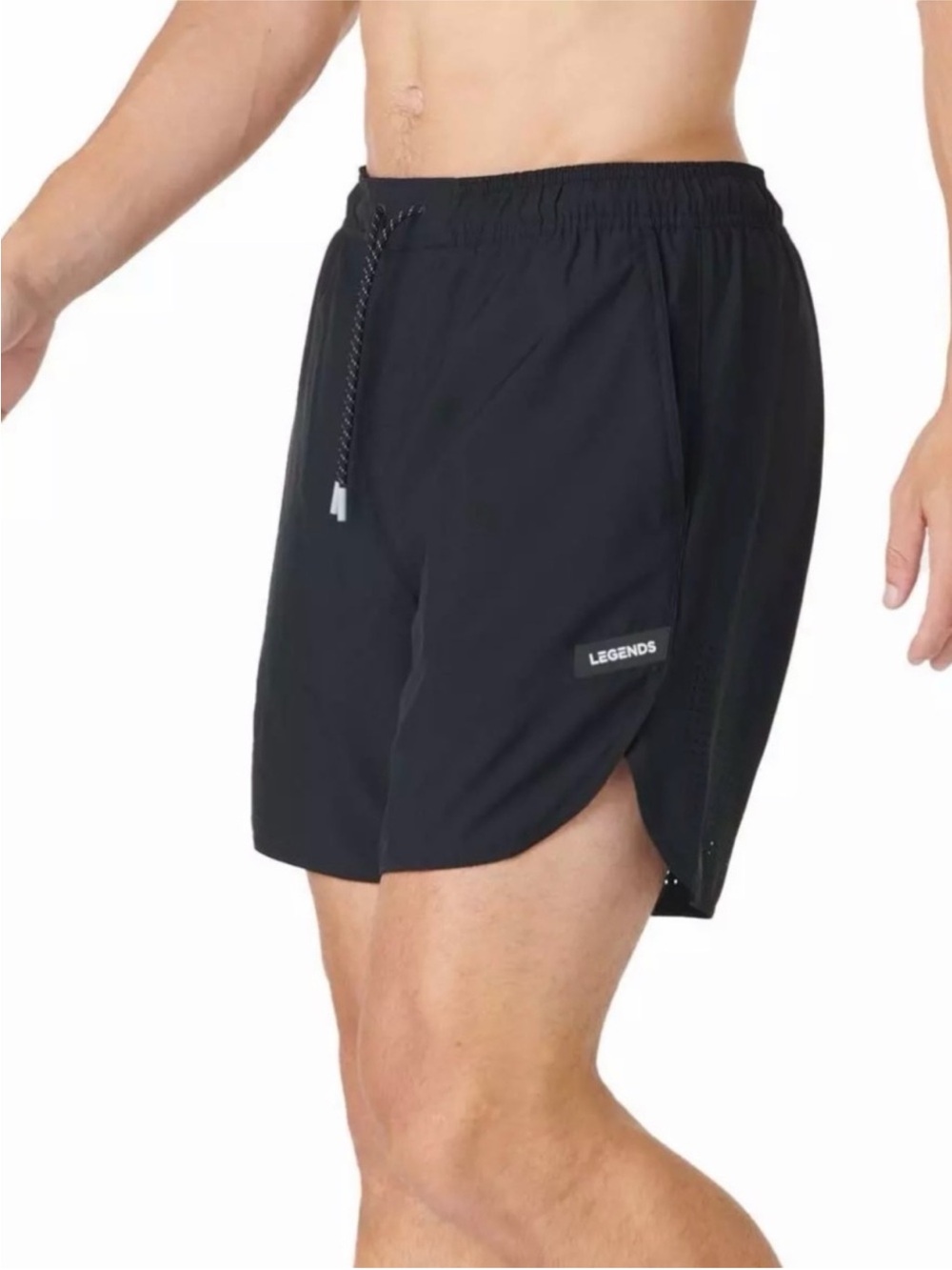 Legends Black Luka Athletic Shorts size Medium